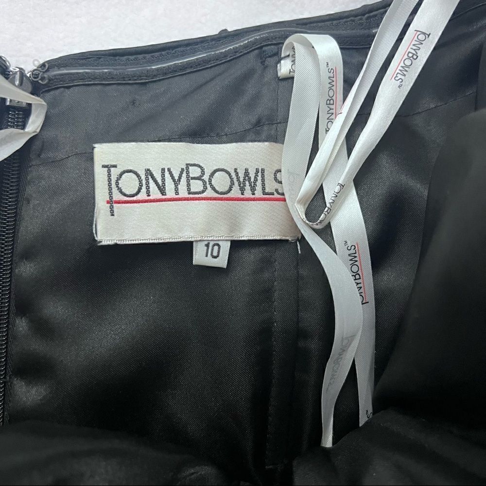 Tony Bowls All Over Sequins Strapless Mini Dress - Picture 7 of 10
